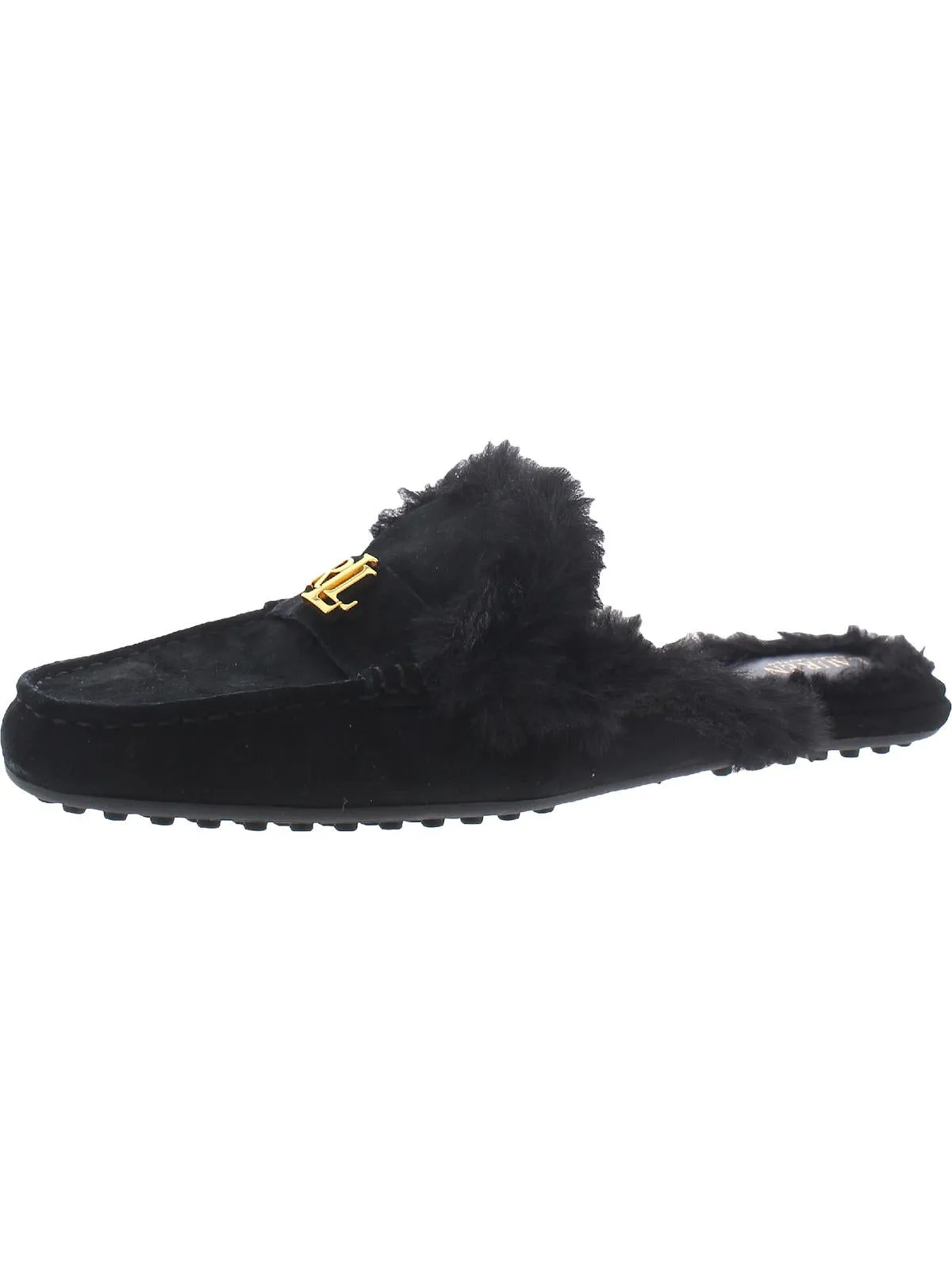 Savanah Womens Kidsuede Slip On Mules