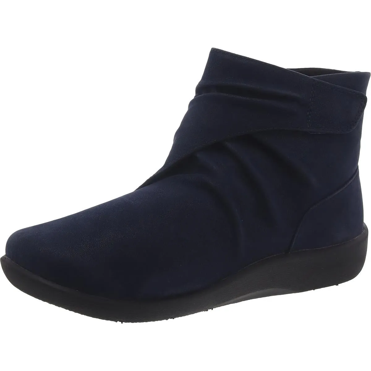 Sillian Tana Womens Faux Leather Ankle Booties