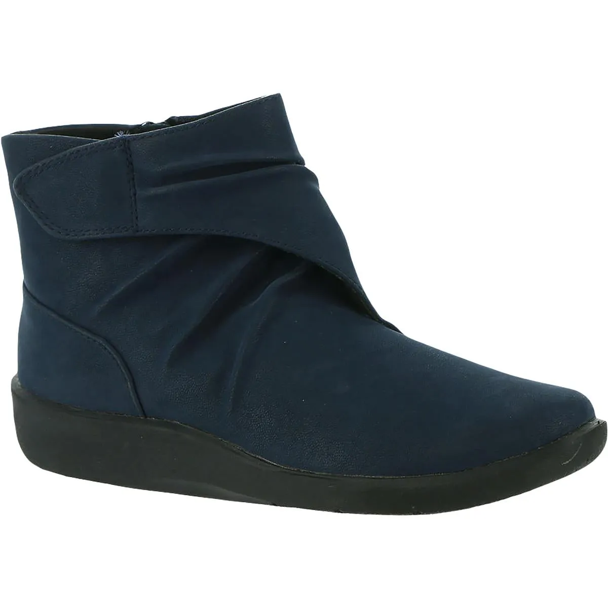 Sillian Tana Womens Faux Leather Ankle Booties