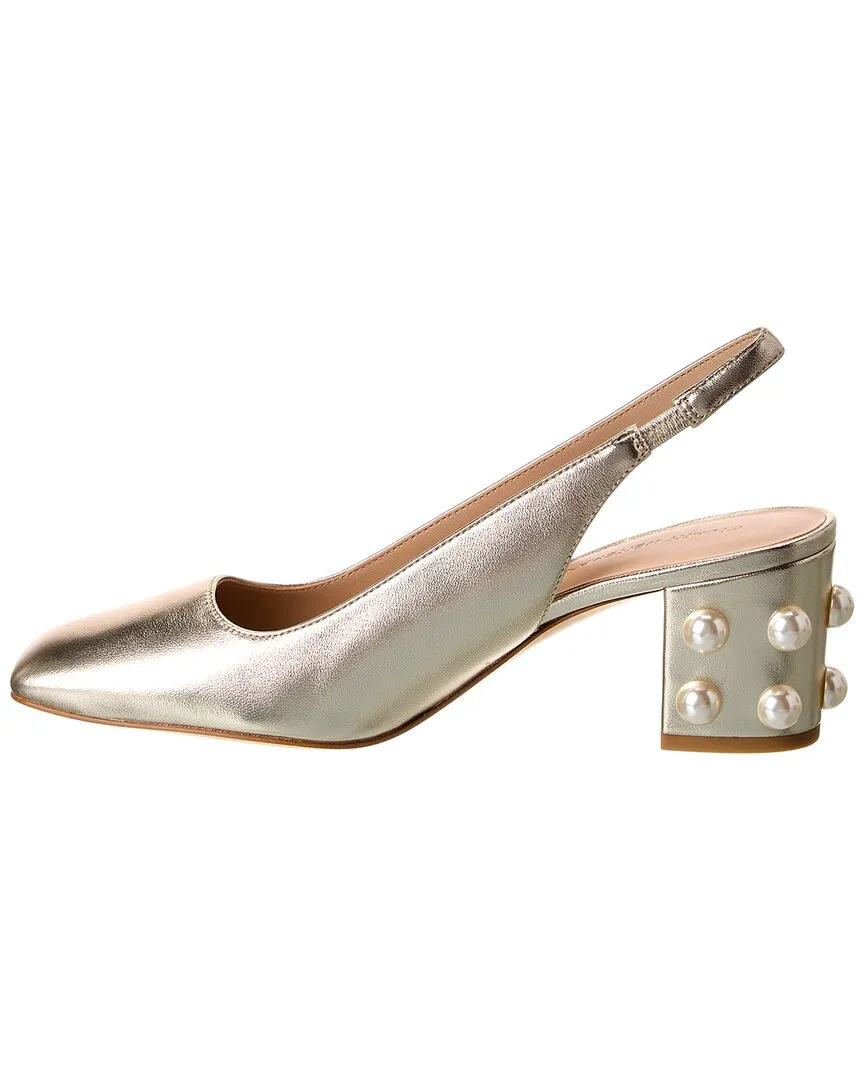 Stuart Weitzman Jte 60 Leather Slingback Pump