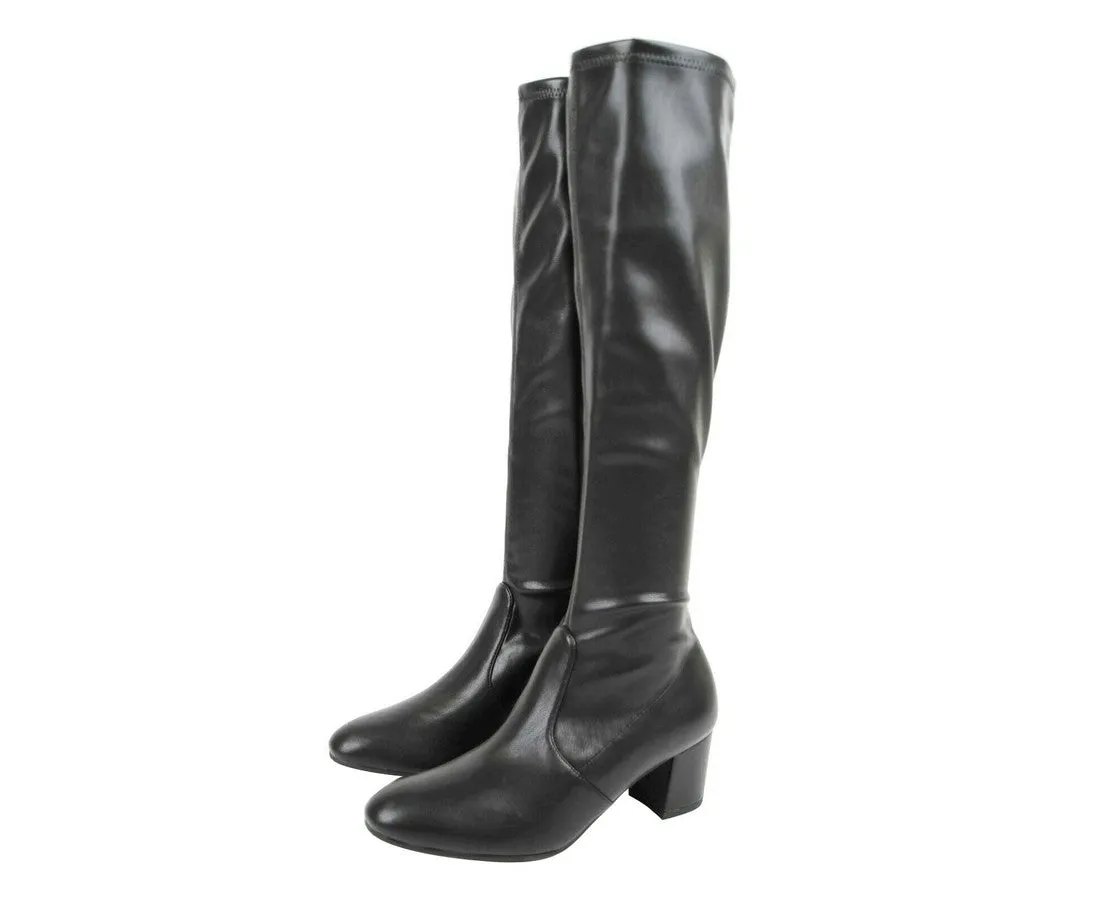 Stuart Weitzman Women's Frannie Nappa Leather Knee-High Boot (36 / 5.5 B)