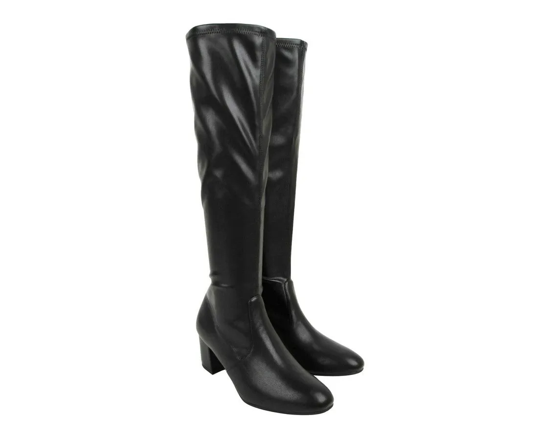 Stuart Weitzman Women's Frannie Nappa Leather Knee-High Boot (36 / 5.5 B)