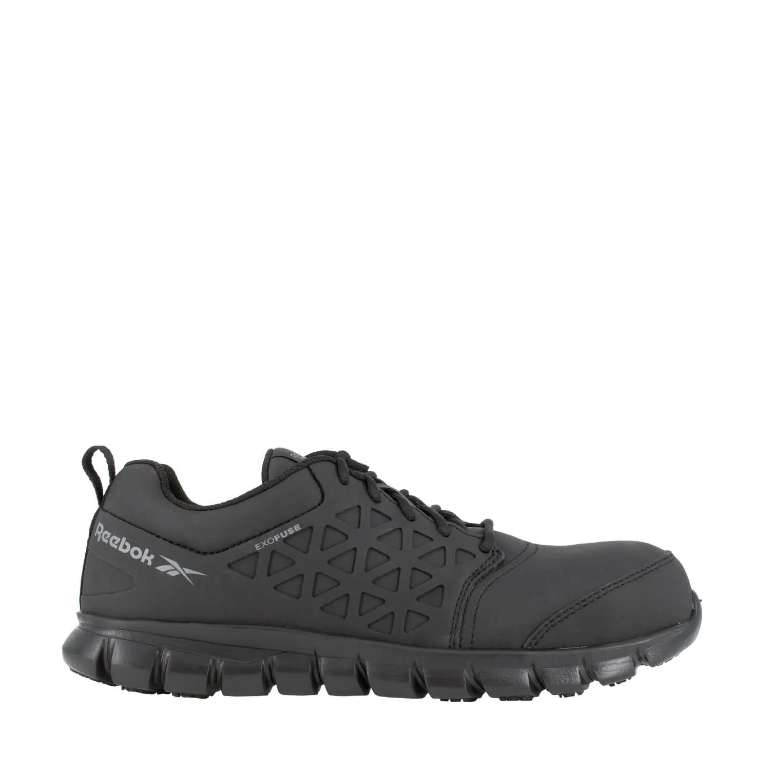 Sublite Cushion Composite-Toe Athletic Work Shoe Black Exofuse