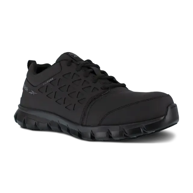 Sublite Cushion Composite-Toe Athletic Work Shoe Black Exofuse