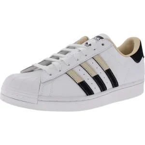 Superstar Mens Lace-Up Leather Casual And Fashion Sneakers