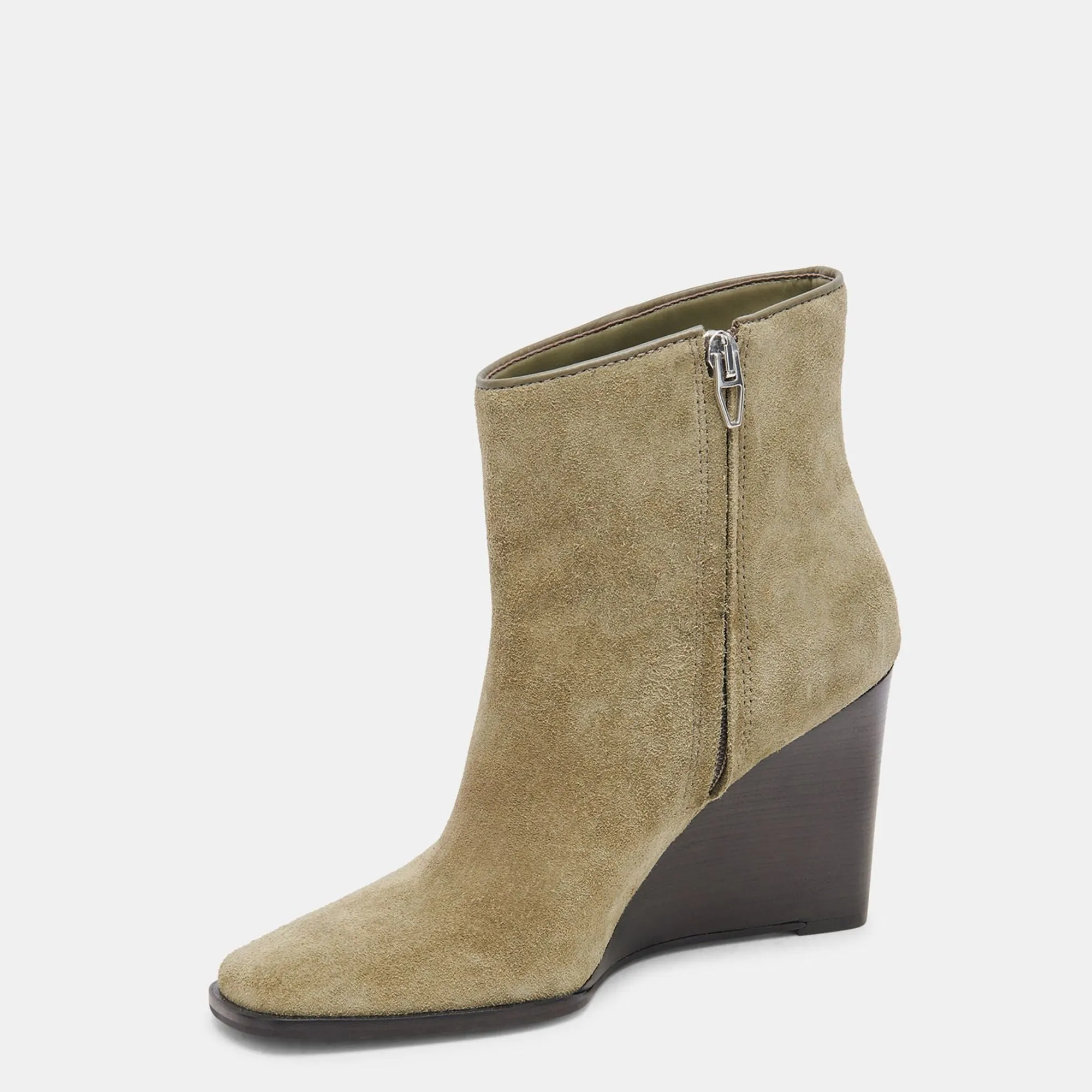 SUSANN BOOTIES MOSS SUEDE