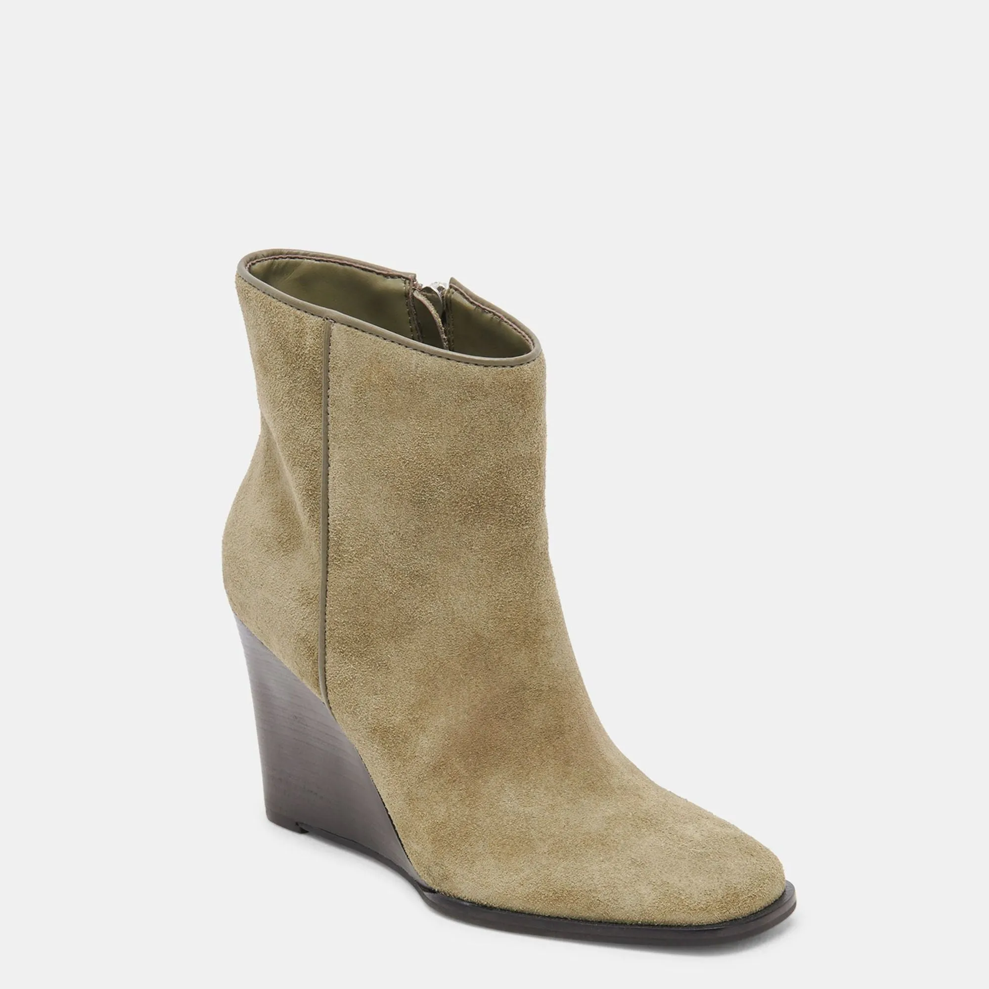 SUSANN BOOTIES MOSS SUEDE