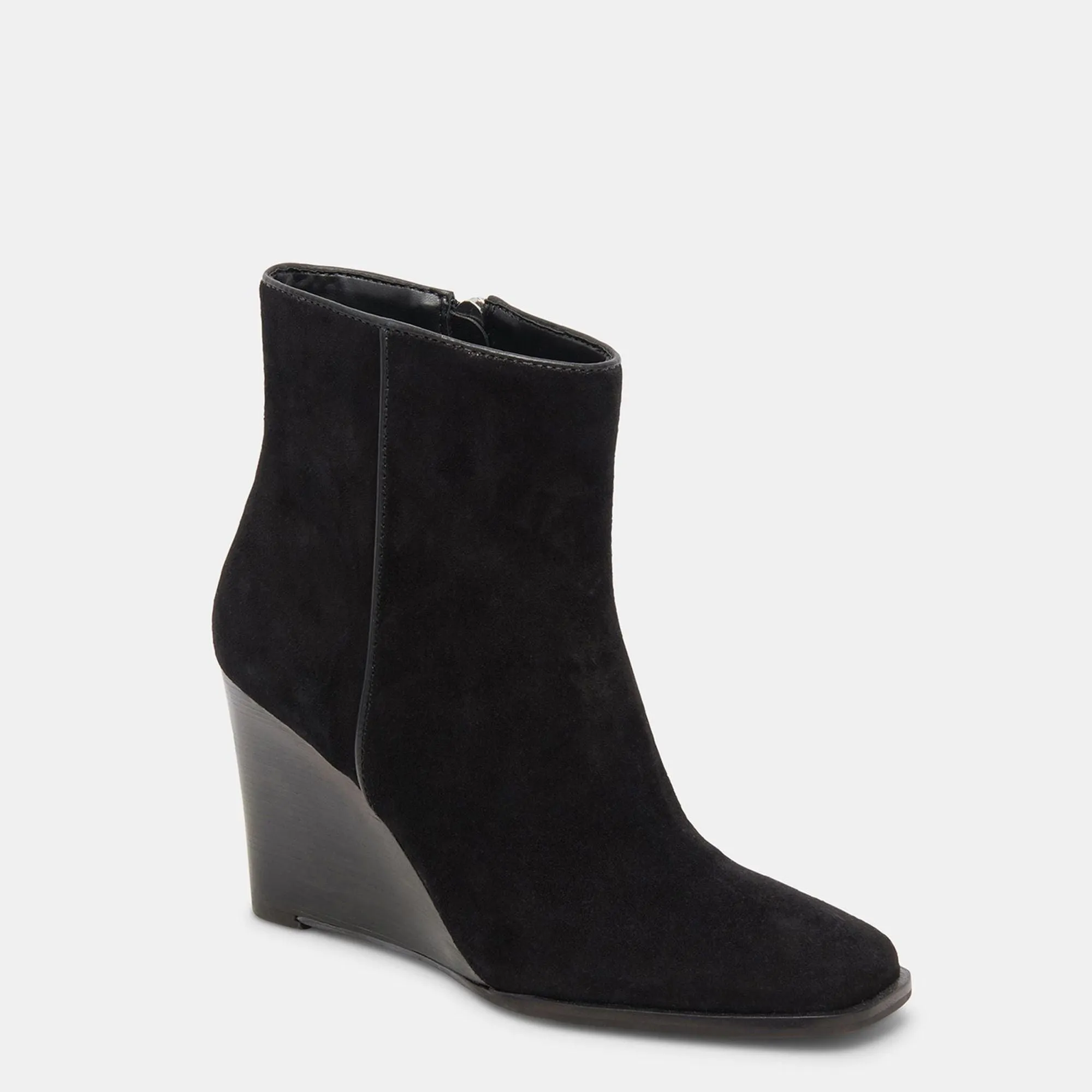SUSANN WIDE BOOTIES ONYX SUEDE