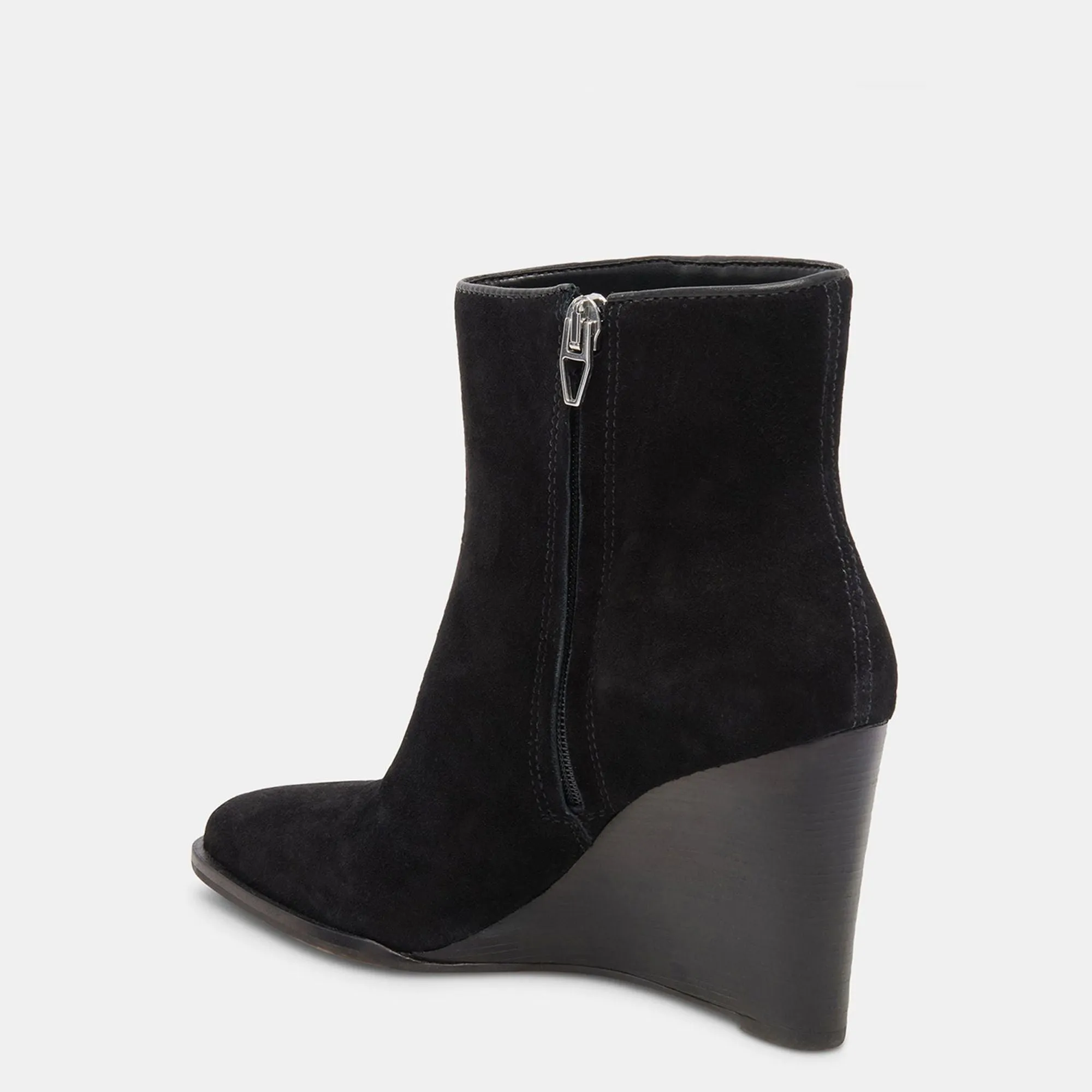 SUSANN WIDE BOOTIES ONYX SUEDE