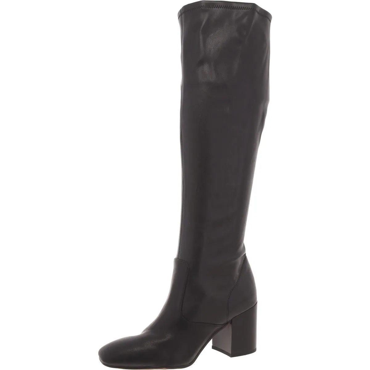 Talfer Womens Faux Leather Tall Knee-High Boots