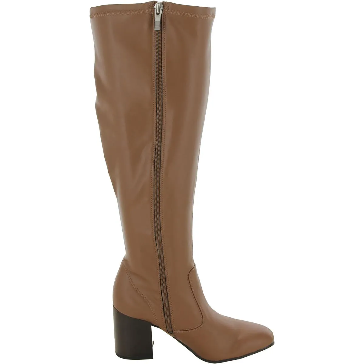 Talfer Womens Faux Leather Tall Knee-High Boots