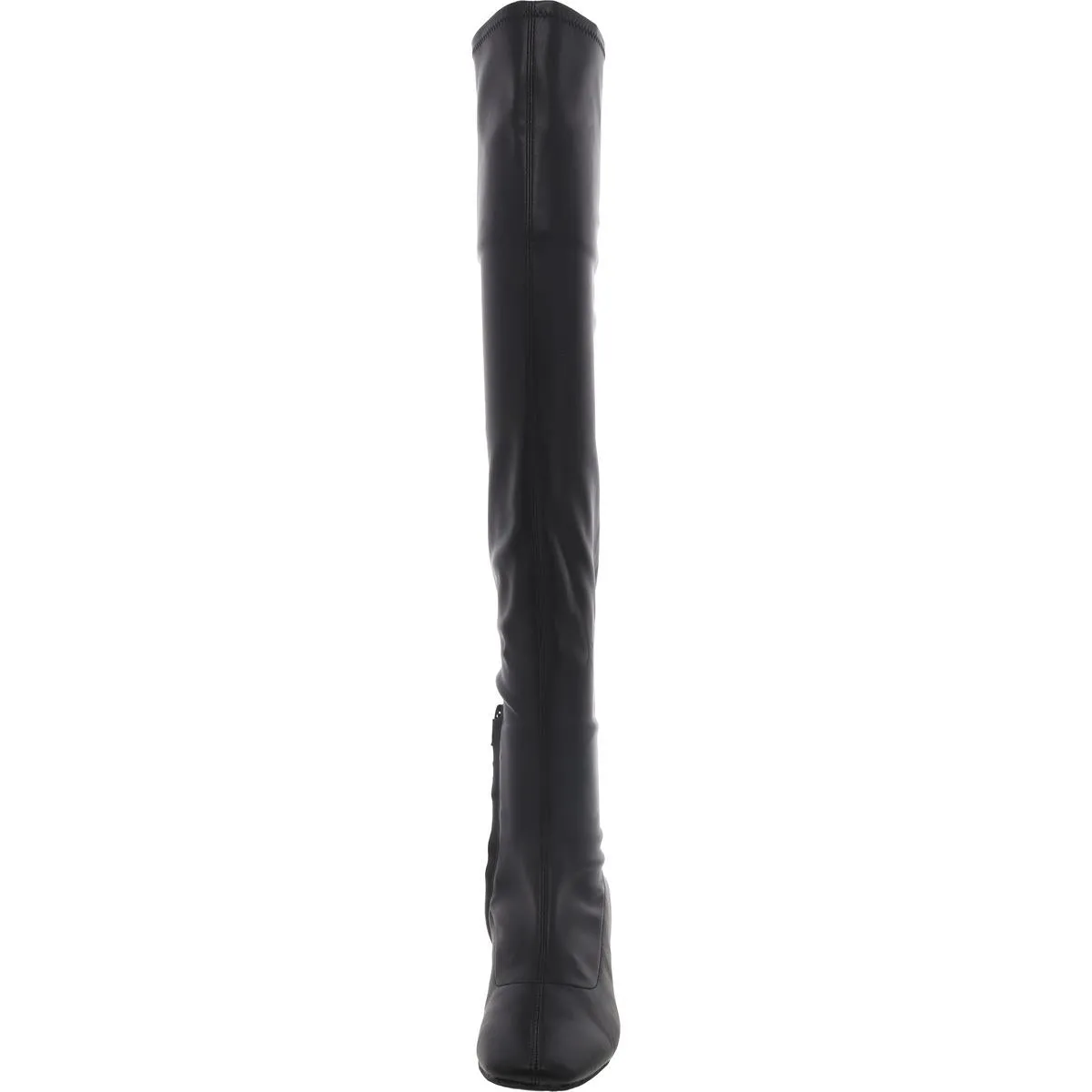 The Laterr OTK Boot Womens Tall Faux Leather Thigh-High Boots
