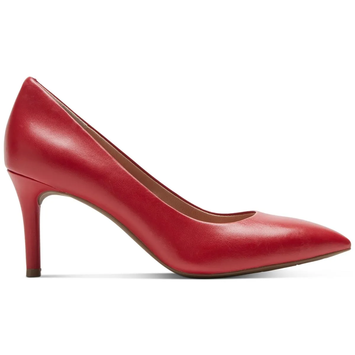 TM 75mmpth Womens Leather Pointed Toe Pumps