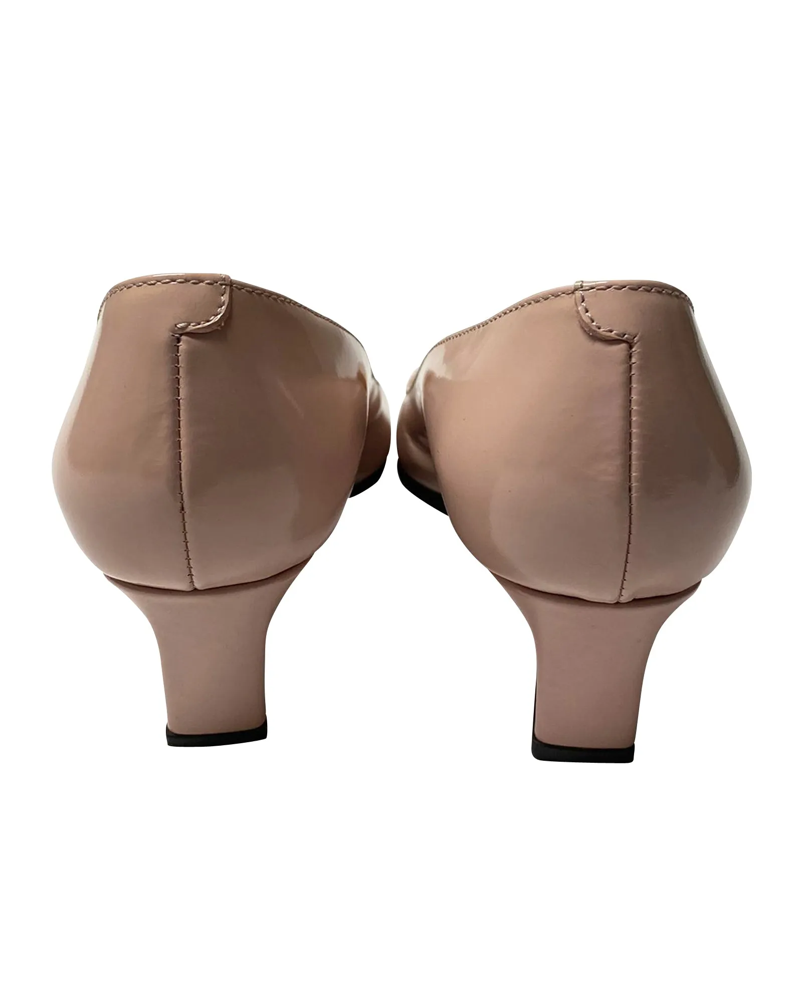 Tod's Pointed Wedge in Pink Leather