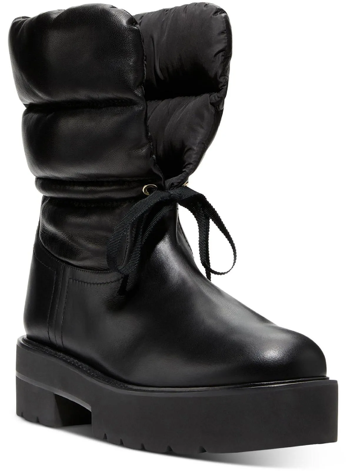 Tyler Ultralift Womens Leather Slip On Mid-Calf Boots