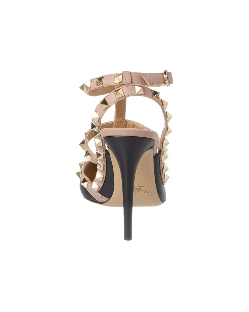 Valentino Rockstud Caged 100 Leather Pump