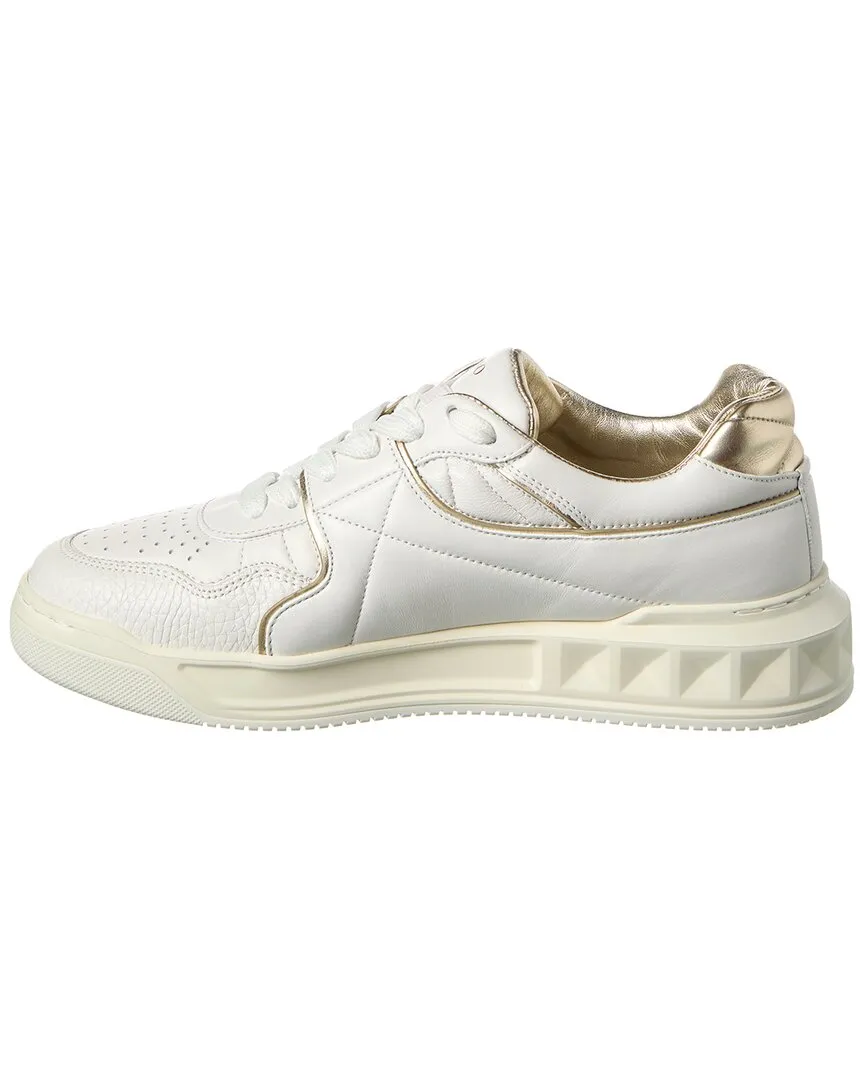 Valentino Roman Stud Leather Sneaker