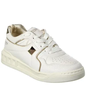 Valentino Roman Stud Leather Sneaker
