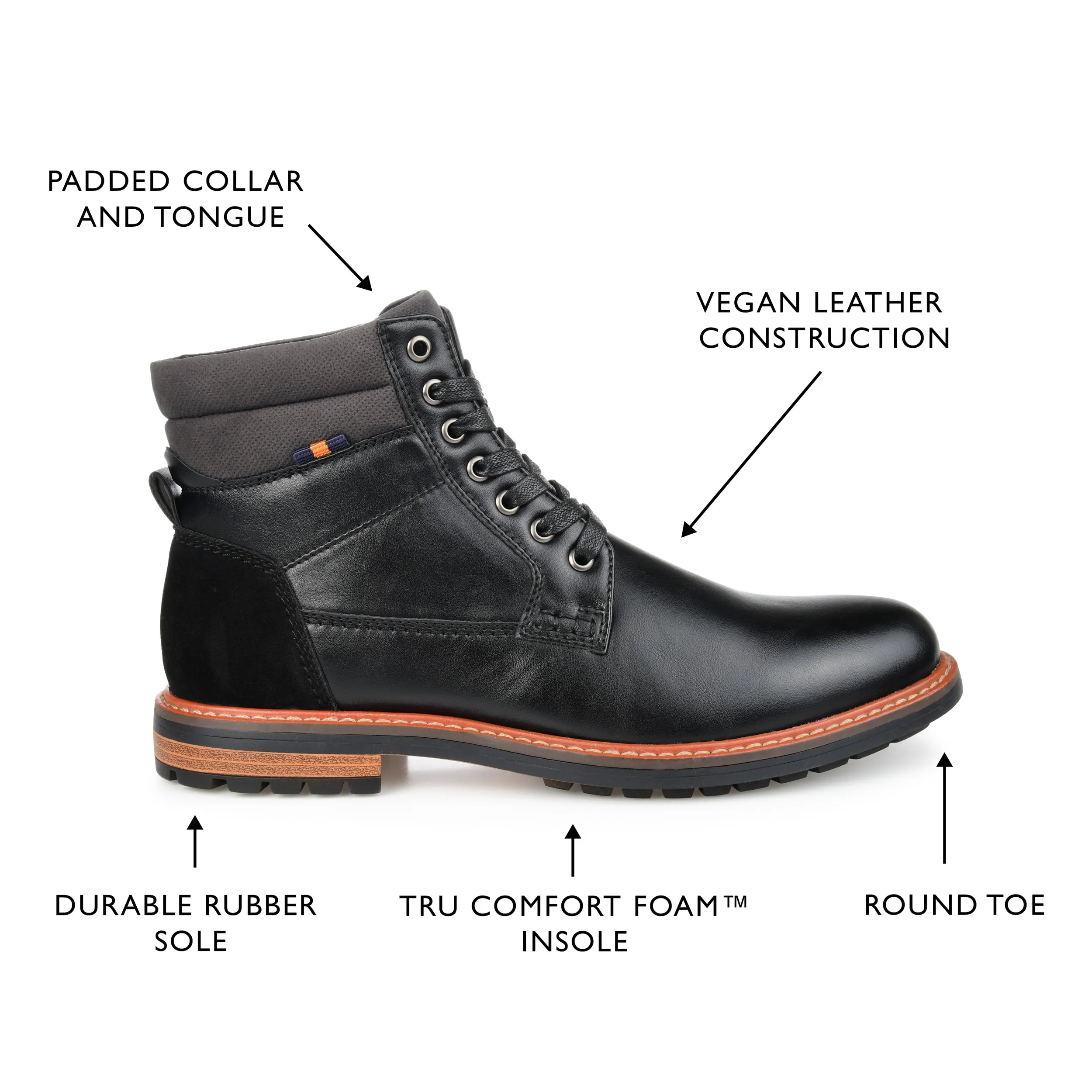 Vance Co. Reeves Ankle Boot