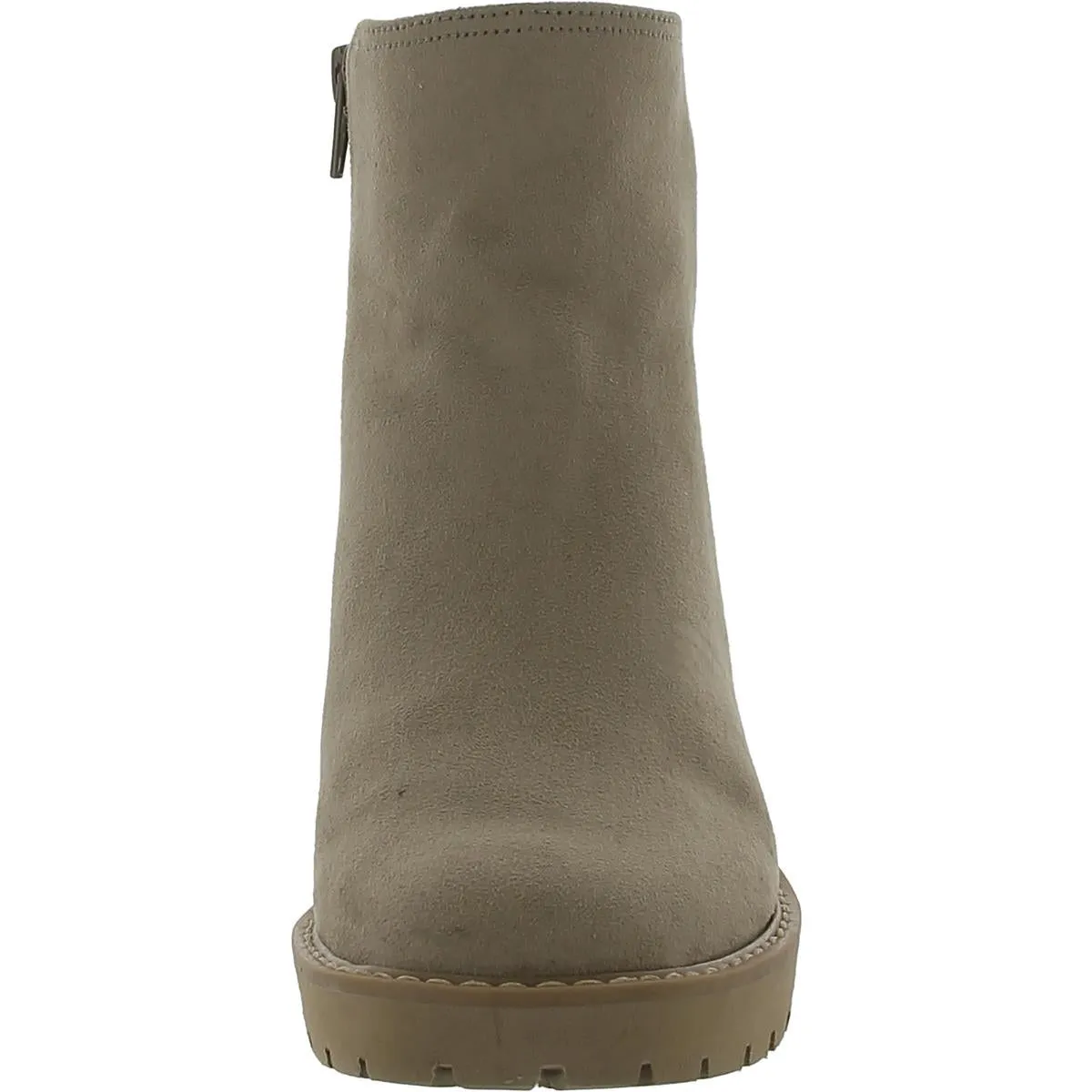 Veda Womens Faux Suede Ankle Booties