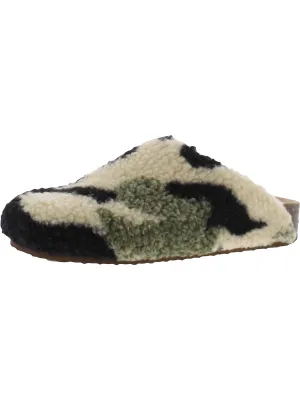 Vesa Womens Faux Fur Mules