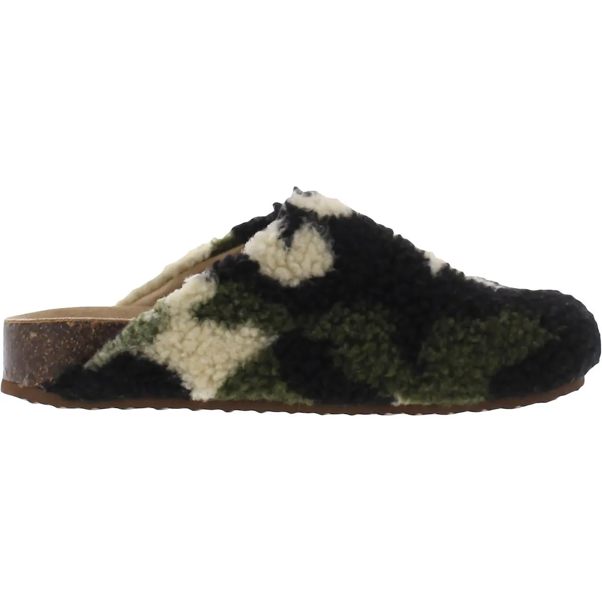 Vesa Womens Faux Fur Mules