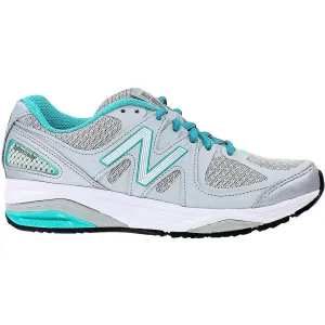 Women's 1540V2 Running Shoes In Silver/green