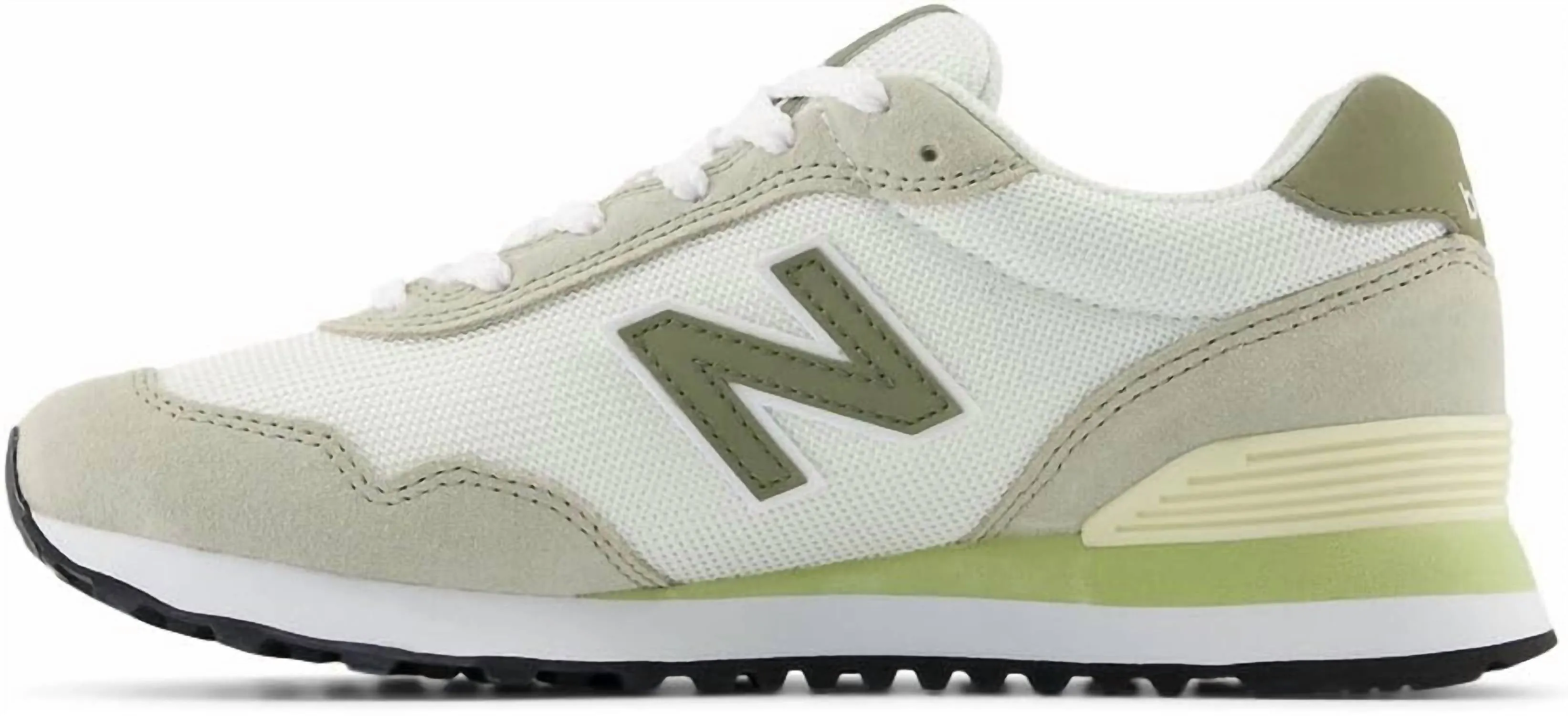 Women's 515 V3 Running Shoe In White/green