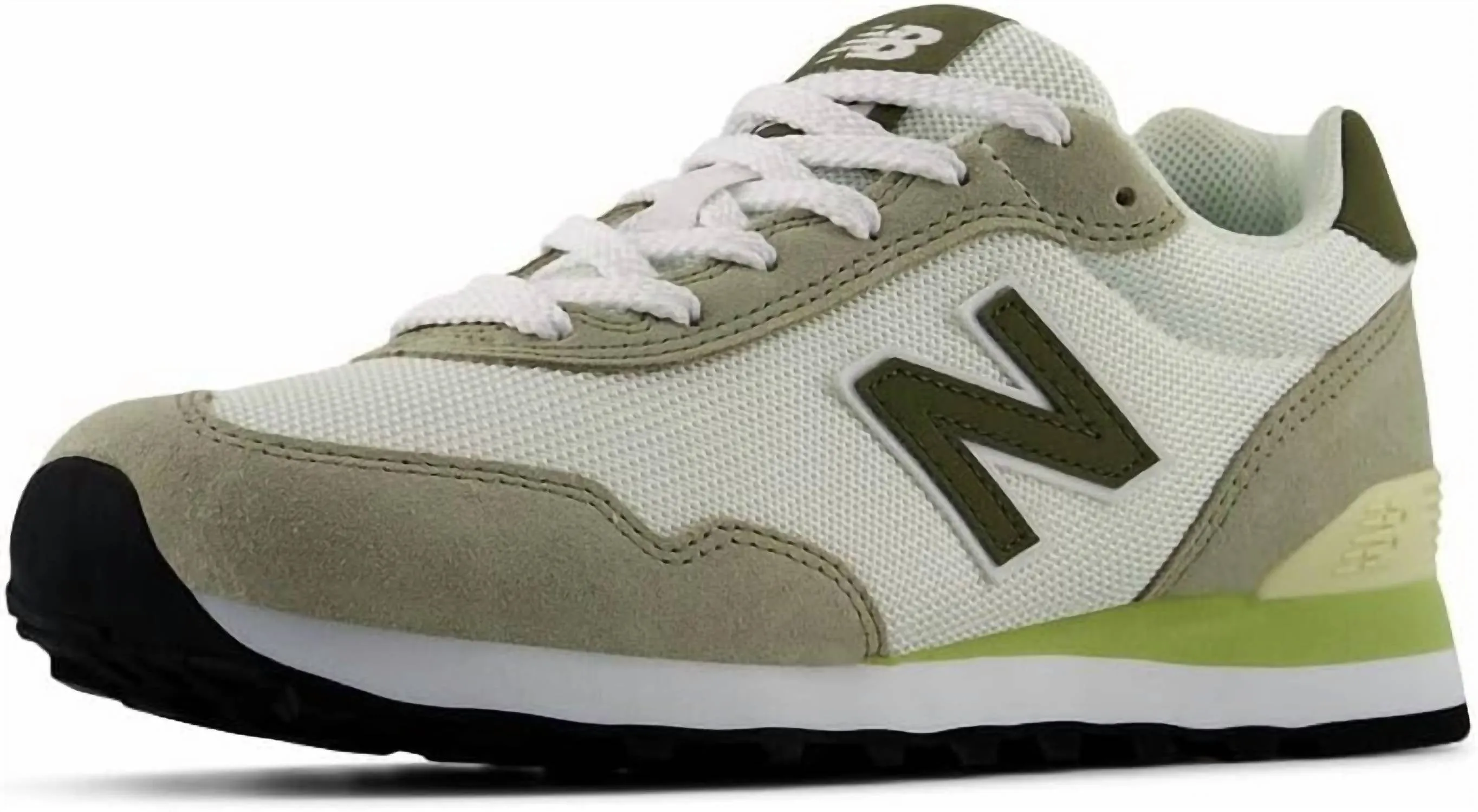 Women's 515 V3 Running Shoe In White/green