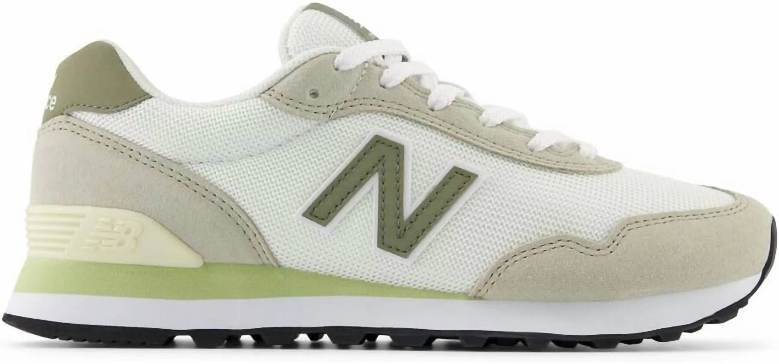 Women's 515 V3 Running Shoe In White/green