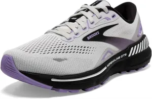 Women's Adrenaline Gts 23 Running Shoes In Grey/black/purple - 039