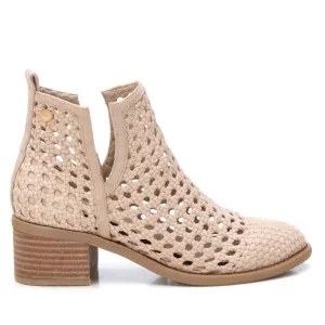 Women's Ankle Booties In Beige