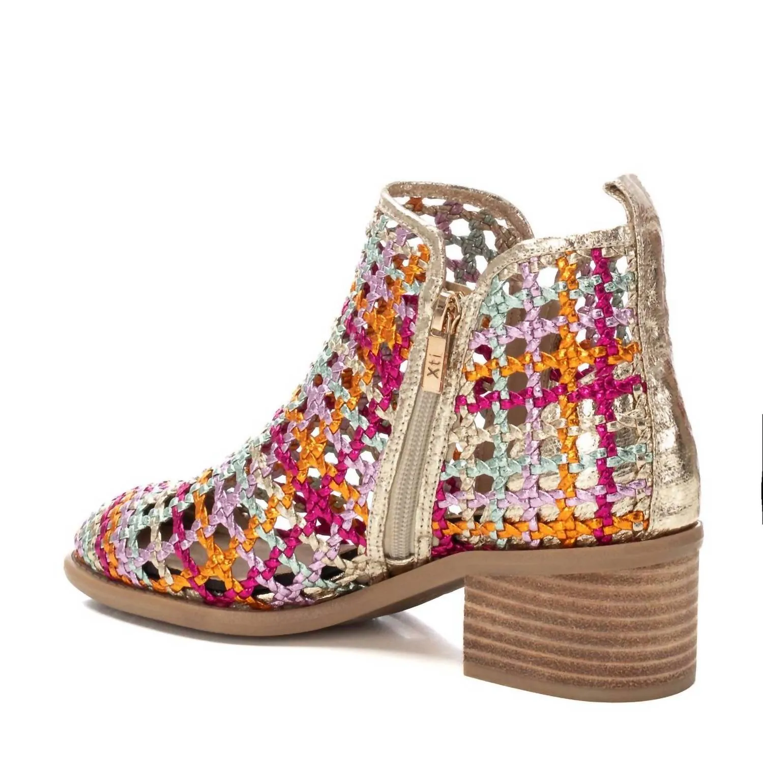 Women's Ankle Booties In Fuxia