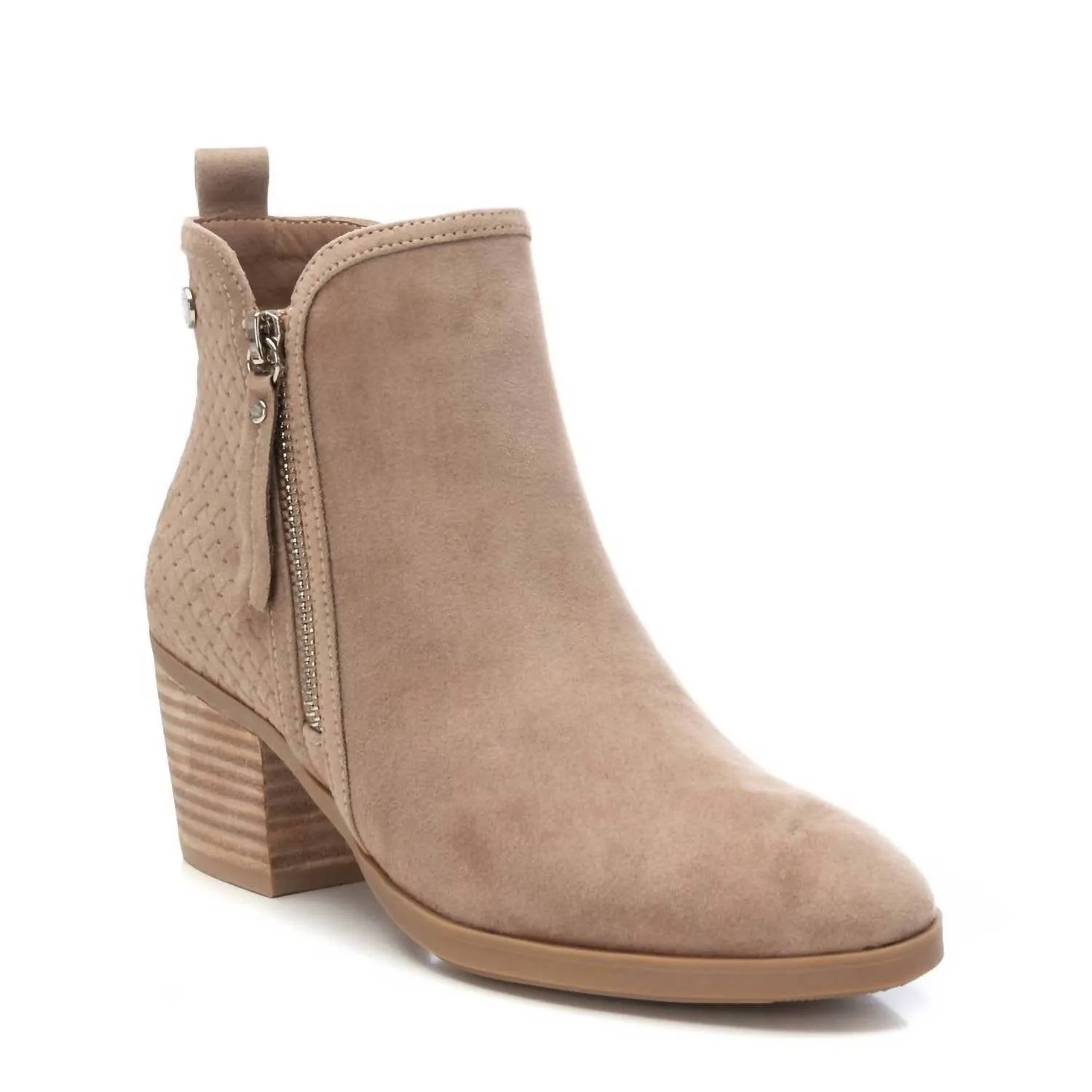 Women's Ankle Booties In Taupe