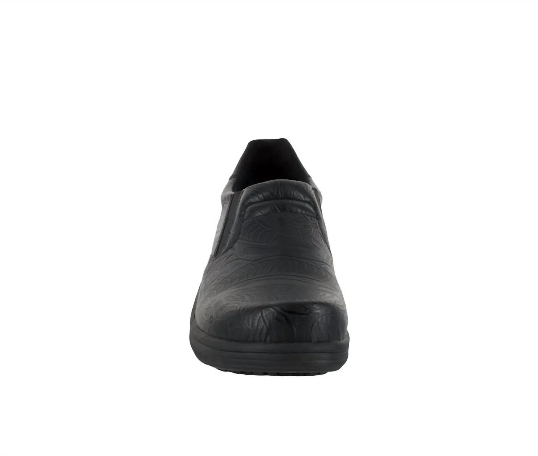 Women's Bind Health Care Professional Shoe - Medium Width In Black Embossed