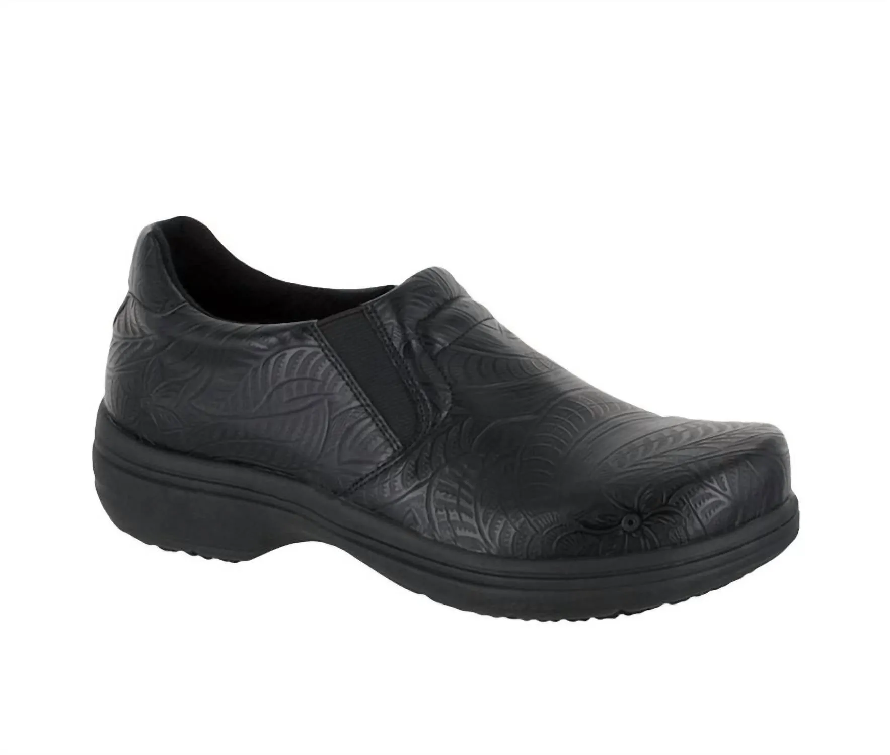 Women's Bind Health Care Professional Shoe - Medium Width In Black Embossed