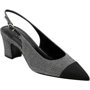 Womens Buckle Slingback Heels