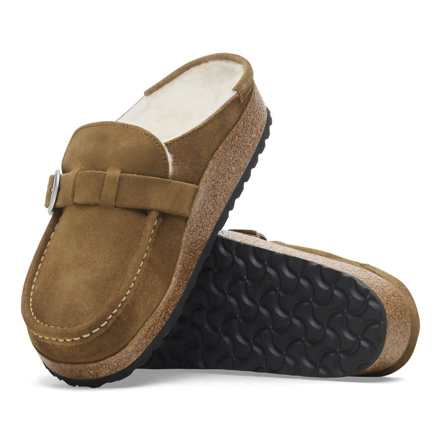 Women's Buckley Shearling Slip On Shoes In Tea