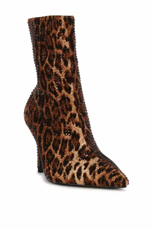 Women's Chaundra Stiletto Boot In Leopard Multi