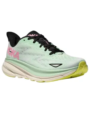 Women's Clifton 9 Shoes In Mint Fluorite / Snow Melt Mnw