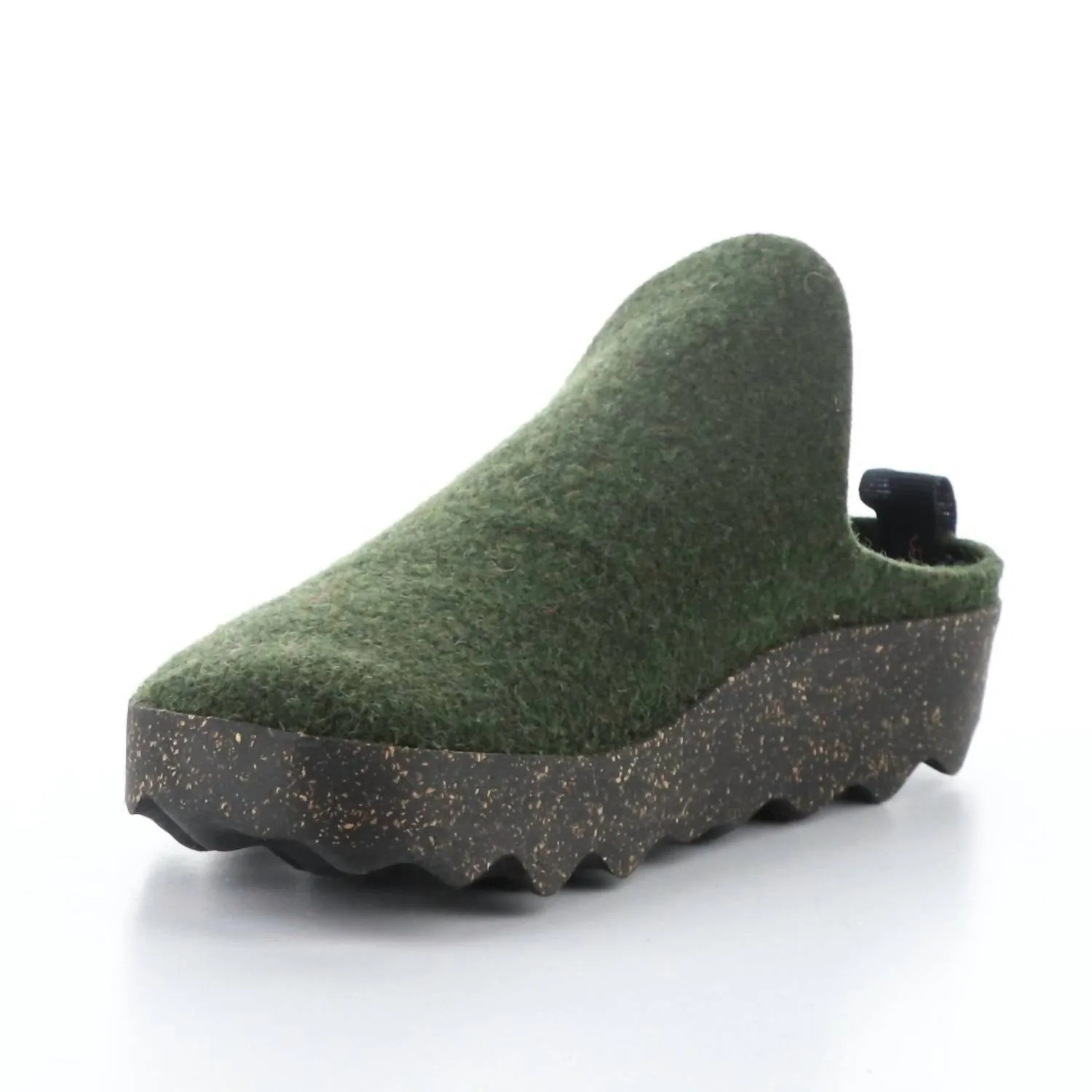 Women's Come Mule In Military Green
