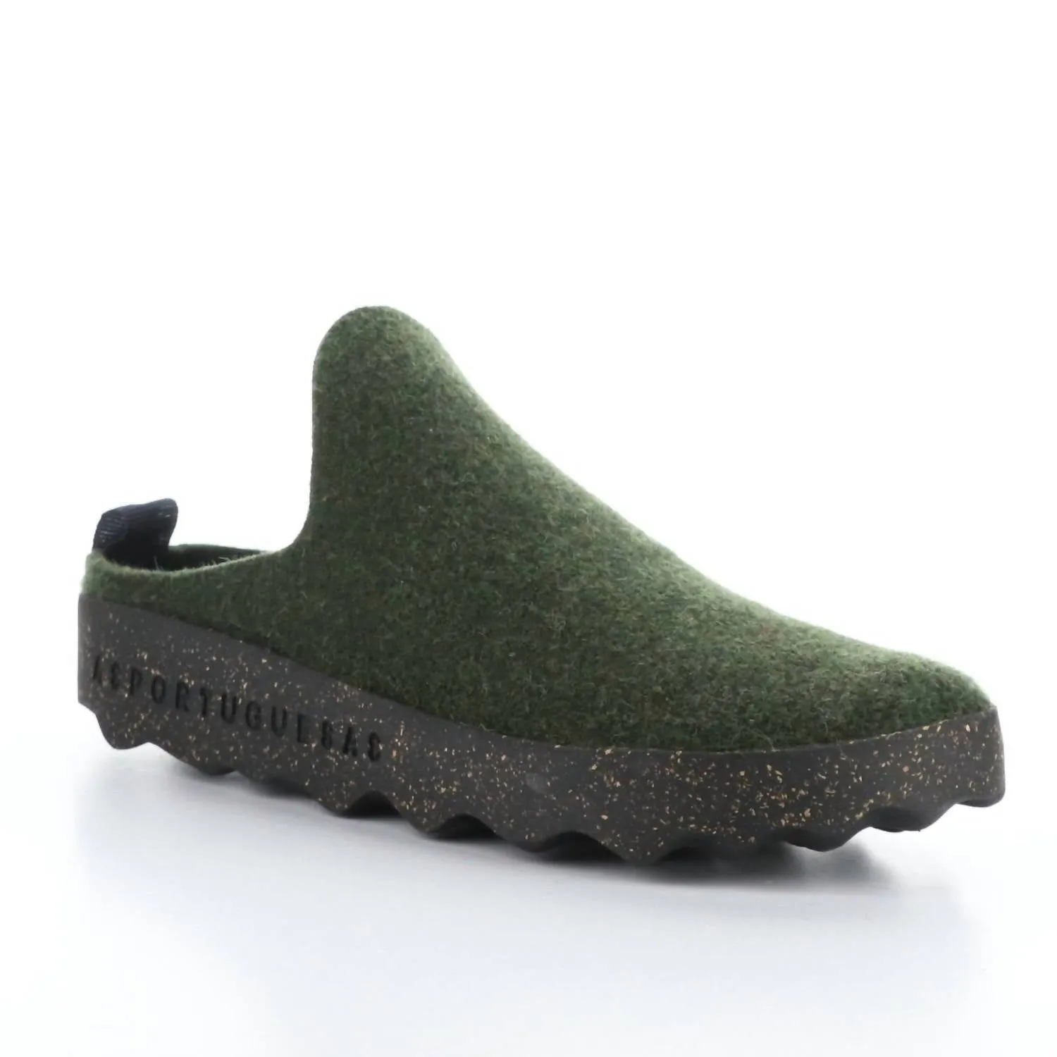 Women's Come Mule In Military Green
