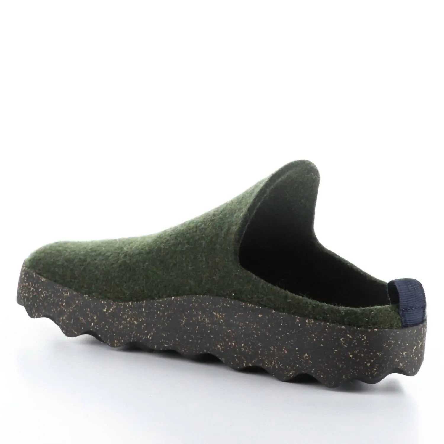 Women's Come Mule In Military Green