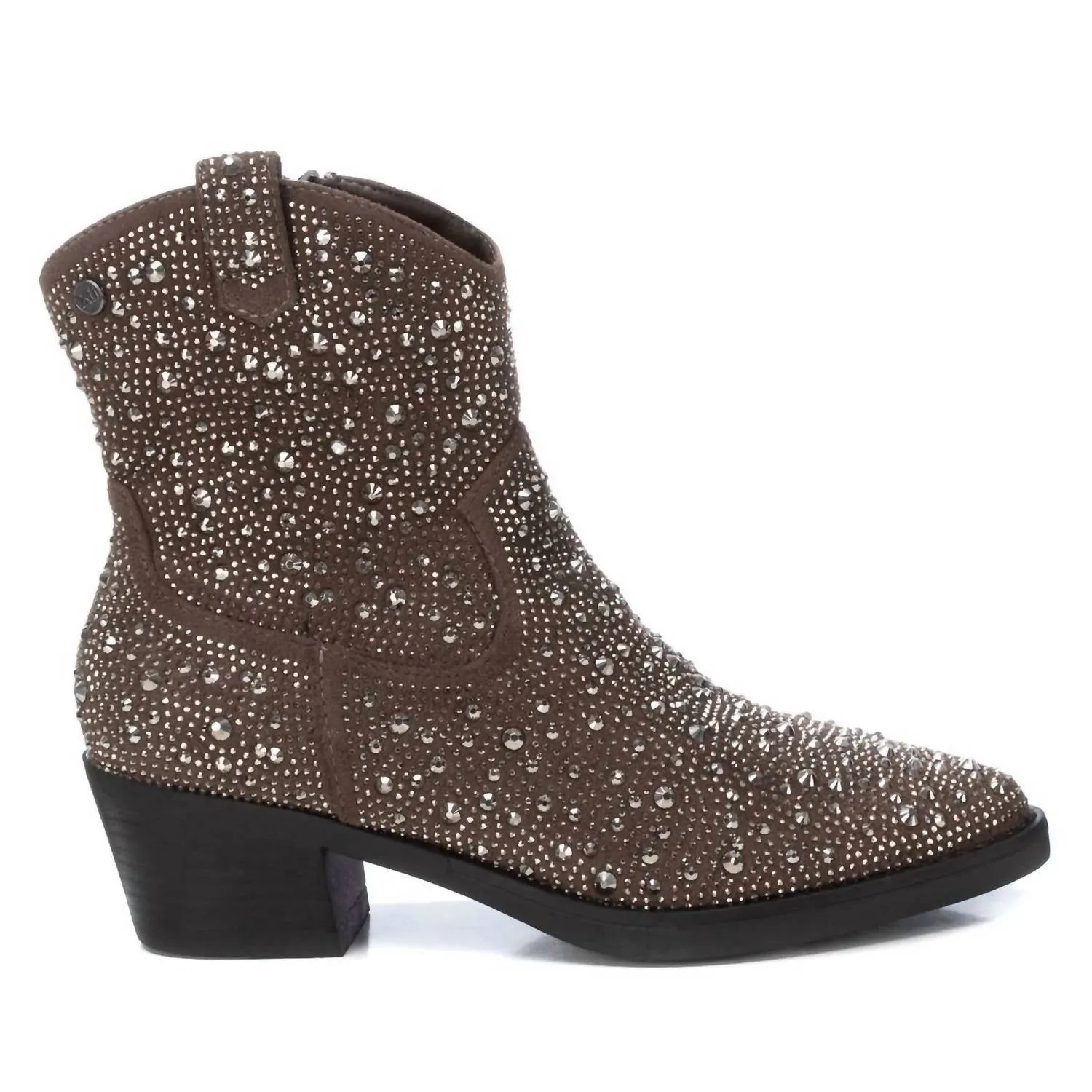 Women's Cowboy Booties In Taupe