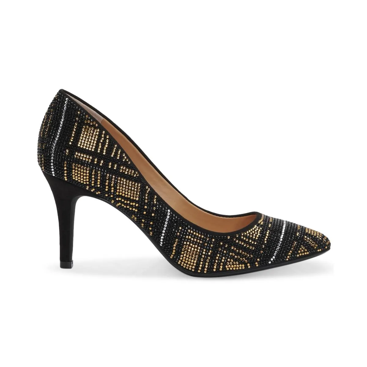 Womens Dressy Jeweled Pumps