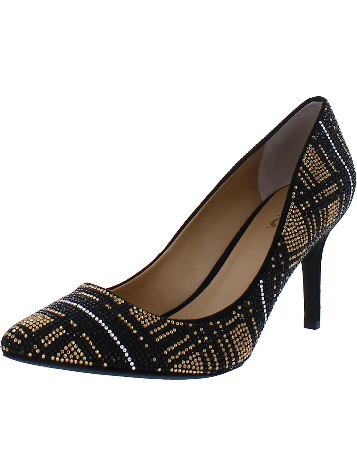 Womens Dressy Jeweled Pumps