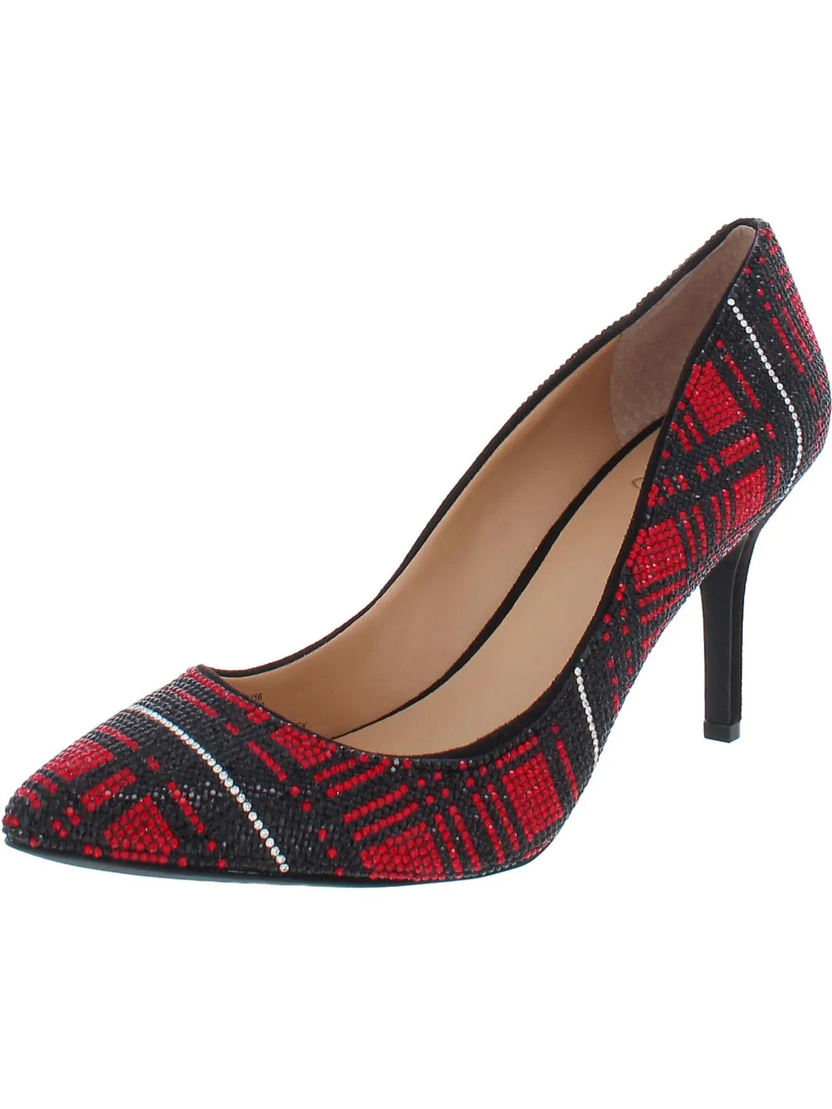 Womens Dressy Jeweled Pumps