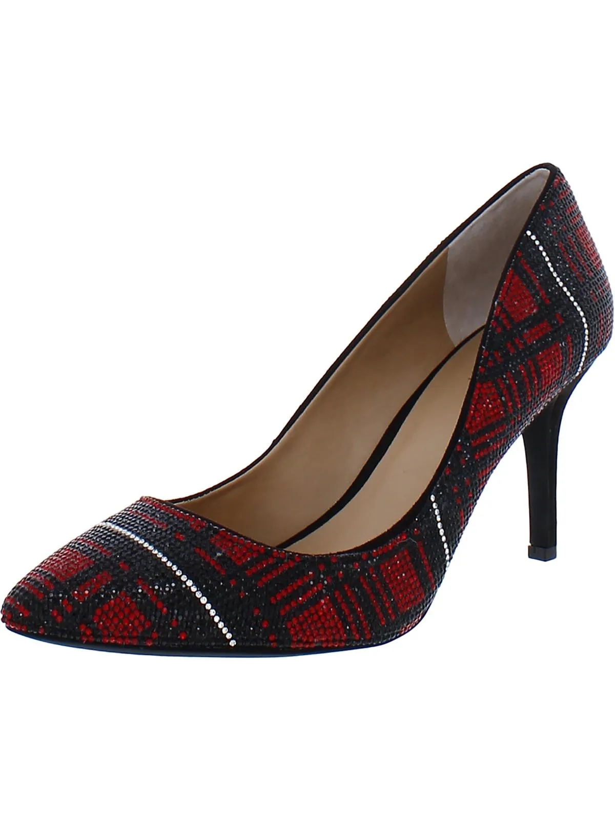 Womens Dressy Jeweled Pumps