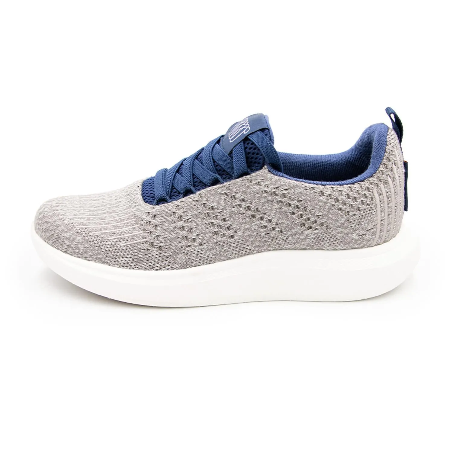 Women's Eden Sneaker In Natural Denim Merino Wool