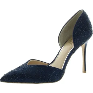 Womens Embellished Slingback Heels